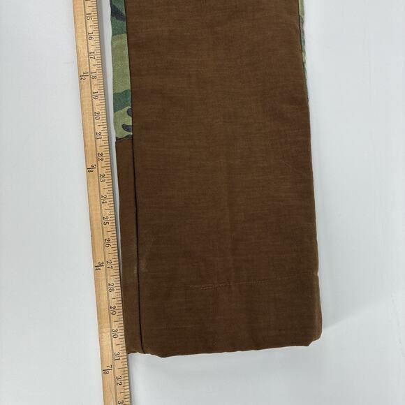 Vintage Cabelas Hunting Pants Men 36x32 Camouflage Brown Brush Guard Insulated - Picture 13 of 16